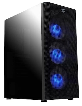 Gabinete Gamer Naceb Zed RGB ATX Cristal Templado 3 Ventiladores