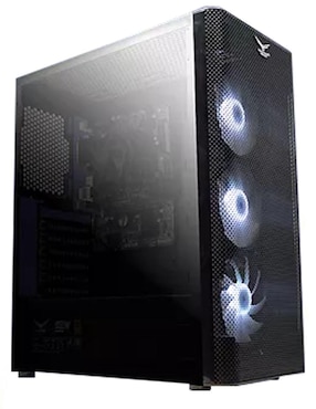 Gabinete Gamer Naceb Zed RGB ATX Cristal Templado 3 Ventiladores