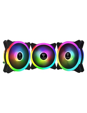 Set 3 Ventiladores Gamer Gamdias Aeolus M2-1203 Lite 120MM RGB