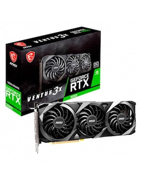 Tarjeta De Video MSI GeForce RTX 3060 Ventus 3X 12GB OC GDDR6