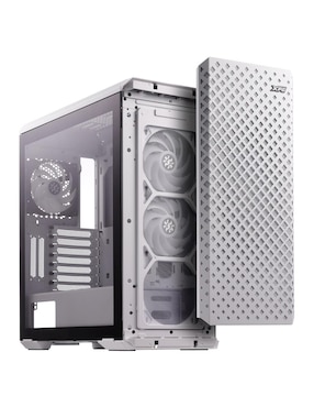 Gabinete Gamer XPG Defender Pro 3 Fan ARGB Cristal Templado Defender PRO-WHCWW