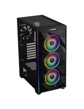 Gabinete Gamer Gamdias Athena M2 Elite RGB Cristal Templado