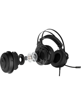 Audífonos gamer Over-Ear Hp Omen Blast alámbricos con cancelación de ruido