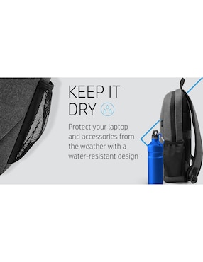 Mochila escolar Hp 15 Prelude impermeable unisex