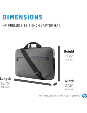Maletín Hp con compartimiento para laptop 15 pulgadas