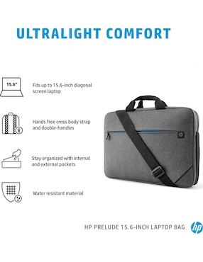 Maletín Hp con compartimiento para laptop 15 pulgadas