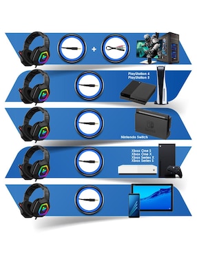 Audífonos Gamer Onikuma K10 Alámbricos