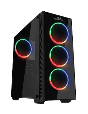 Gabinete Gamer Redragon Sideswipe Pro GC-601PRO Cristal 4 Fans RGB