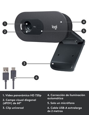 Webcam Logitech 960-001367