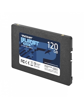 Unidad SSD Patriot capacidad 120 GB