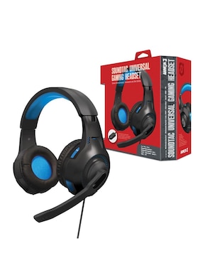 Audífonos Gamer Hyperkin M07222-BU Alámbricos con Cancelación de Ruido
