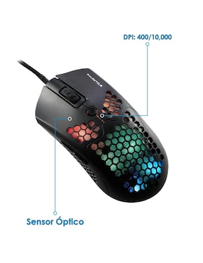 Mouse Alámbrico Gaming Naceb NA-0954 RGB