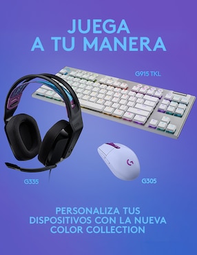 Audífonos Over-Ear Logitech G 335 Alámbricos