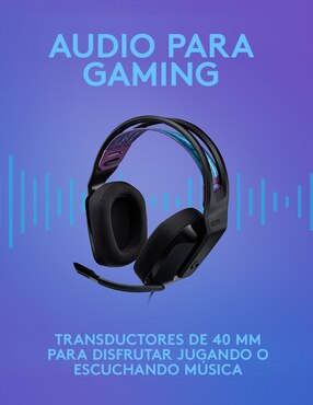 Audífonos Over-Ear Logitech G 335 Alámbricos