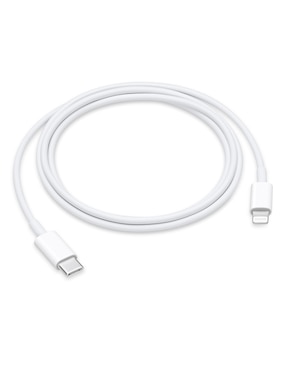 Cable USB Para iPhone iPad 2.1A 1 Metro Cajita Blanco 1Hora