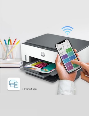 Impresora Multifuncional HP Smart Tank 670 Tinta Continua Color Wi-Fi Smart App Dúplex