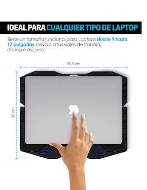 Base para laptop ajustable Redlemon