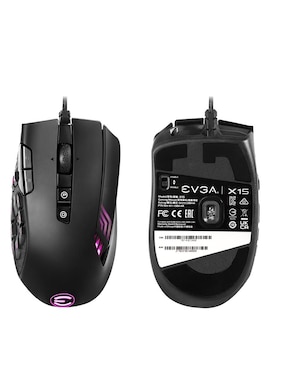 Mouse Gamer EVGA X15 MMO 904-W1-15BK-K3