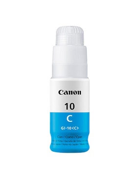 Botella de Tinta Canon PIXMA GI-10 Cyan