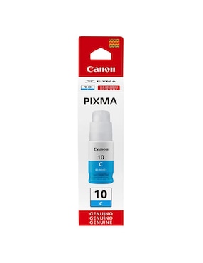 Botella de Tinta Canon PIXMA GI-10 Cyan