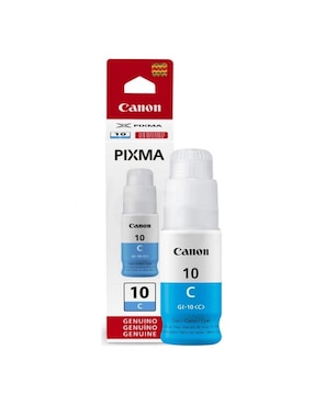 Botella de Tinta Canon PIXMA GI-10 Cyan