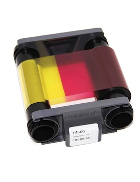 Cinta Ribbon 100 Impresiones CMYK para Badgy 100 y 200 Supergamer
