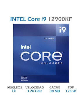 Procesador Intel Core I9 12900KF 16 Core 3.2 GHz 1700 BX8071512900KF