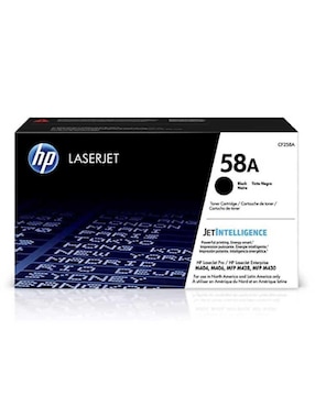 Toner HP 58A Negro 3000PAG CF258A S