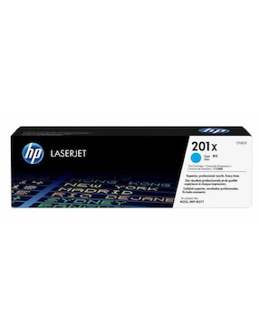 Toner HP 201X Cyan 2300PAG CF401X S
