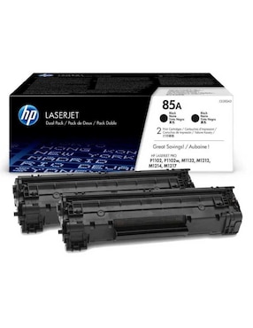 Toner HP 85A Negro 1600PAG DUAL PACK CE285AD