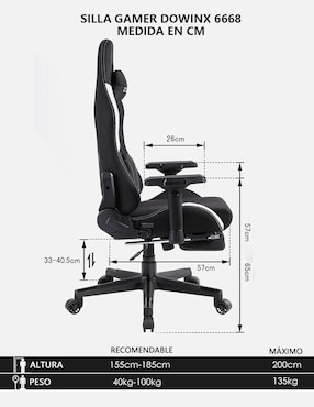 Silla Gamer Dowinx Plus