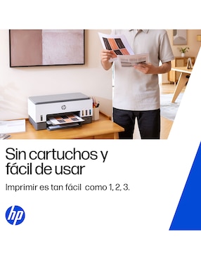 Multifuncional HP Smart Tank 720 de tinta continua alámbrica a color