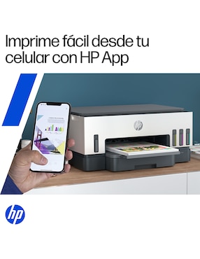 Multifuncional HP Smart Tank 720 de tinta continua alámbrica a color