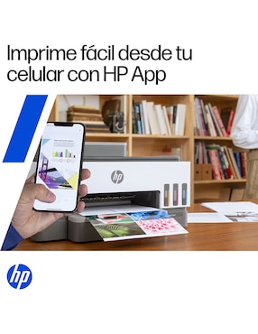 Multifuncional HP Smart Tank 750 de tinta continua alámbrica a color