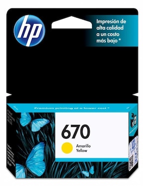 Cartucho de tinta HP 670
