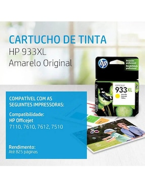 Cartucho de tinta HP 933xl