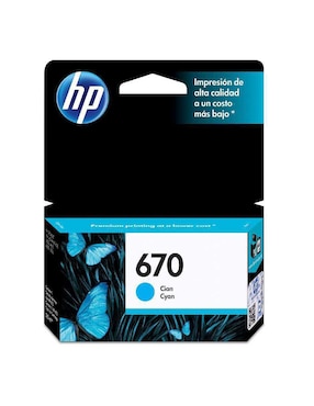 Cartucho De Tinta HP 670