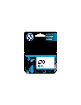 Cartucho de tinta HP 670