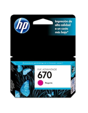 Cartucho De Tinta HP 670