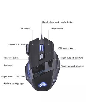 Mouse Gamer Icedi GM-02