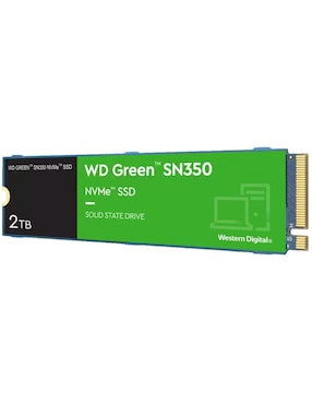 Unidad SSD Western Digital capacidad 2 TB