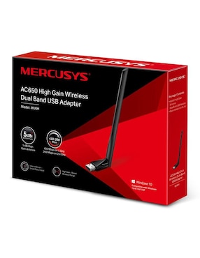 Adaptador Elevador de Ganancia Wireles Mercusys MU6H AC650