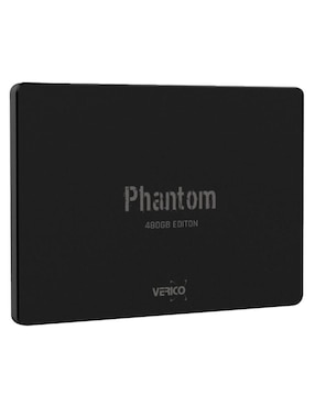 Unidad De Estado Solido SSD 480GB Verico Phantom Sata 3 3D NAND 2.5 1SSOP-SSBKL3-NN