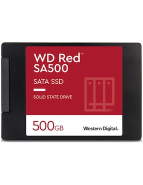 Unidad SSD Western Digital Capacidad 500 GB