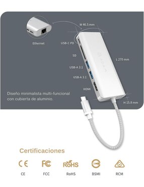 Adaptador Adam Elements Casa Hub A01