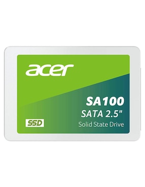 Unidad De Estado Solido SSD Acer SA100 Sata 2.5 560MB/s De 240 GB