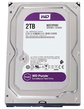 Disco duro externo Western Digital capacidad 2 TB