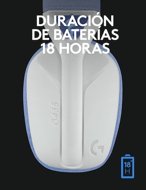 Audífonos gamer over - ear Logitech G435 Inalámbricos con cancelación de ruido