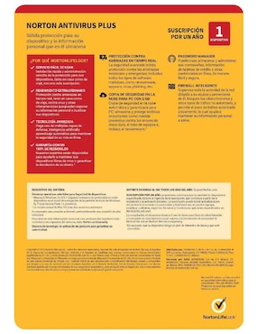 Antivirus Plus Norton para 1 usuario