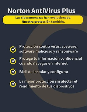 Antivirus Plus Norton para 1 usuario